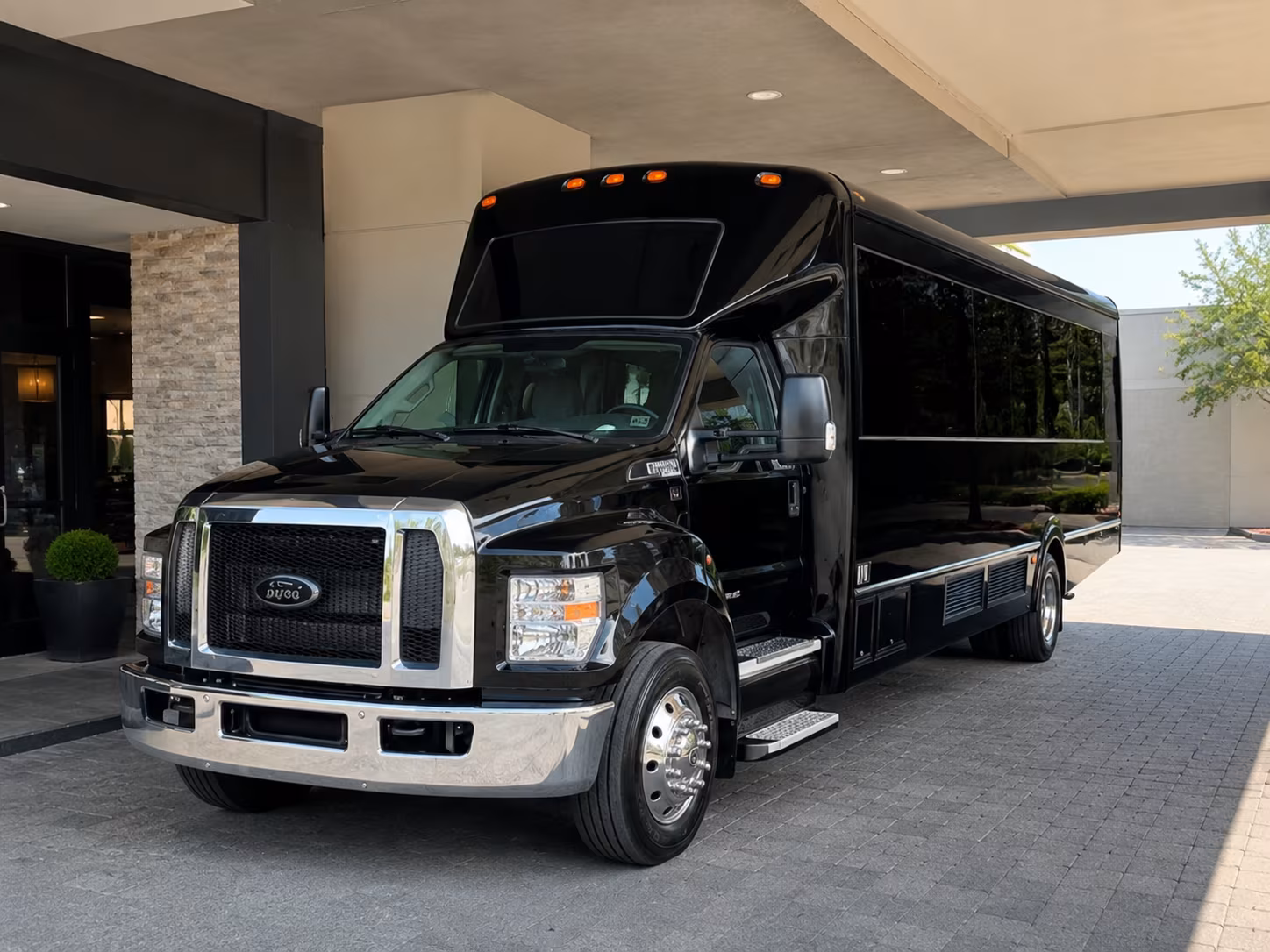 holiday party bus rental