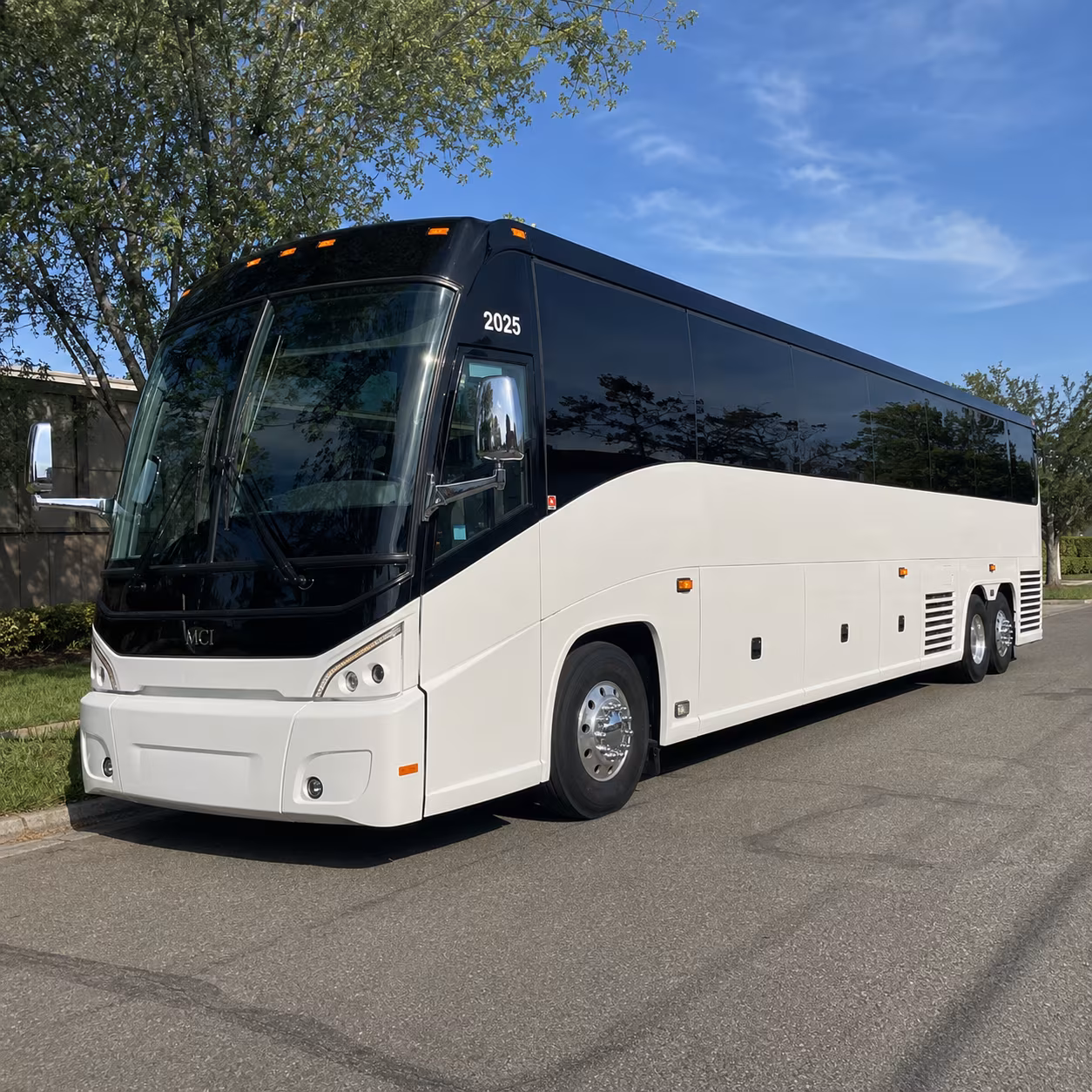 novi bus rental service area