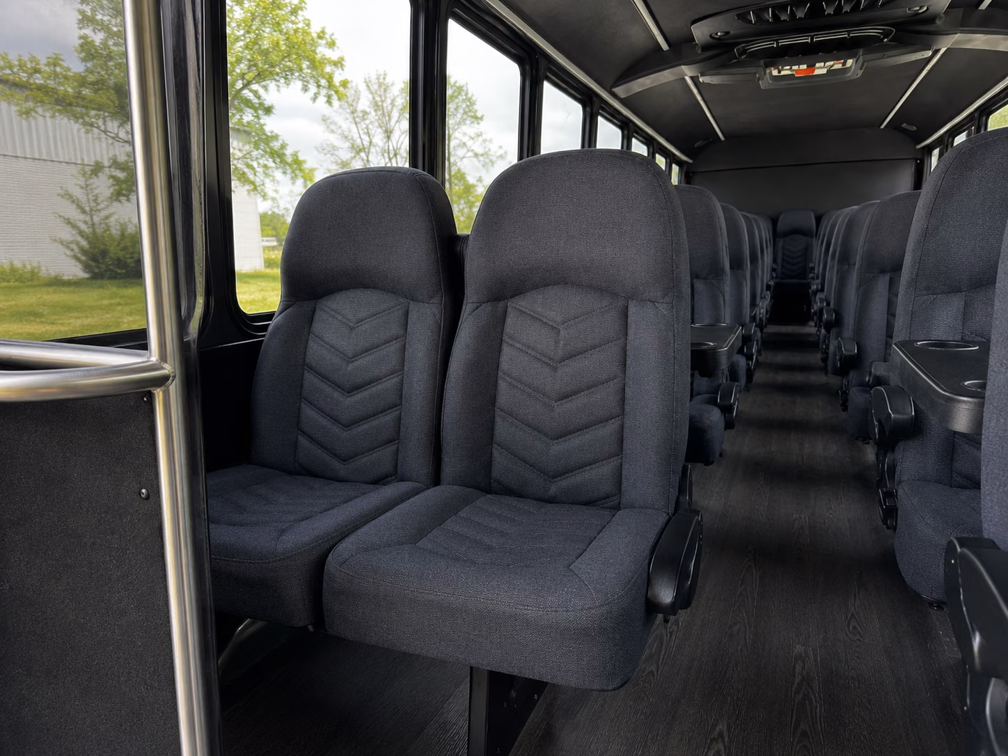 novi corporate event transportation onboard seating