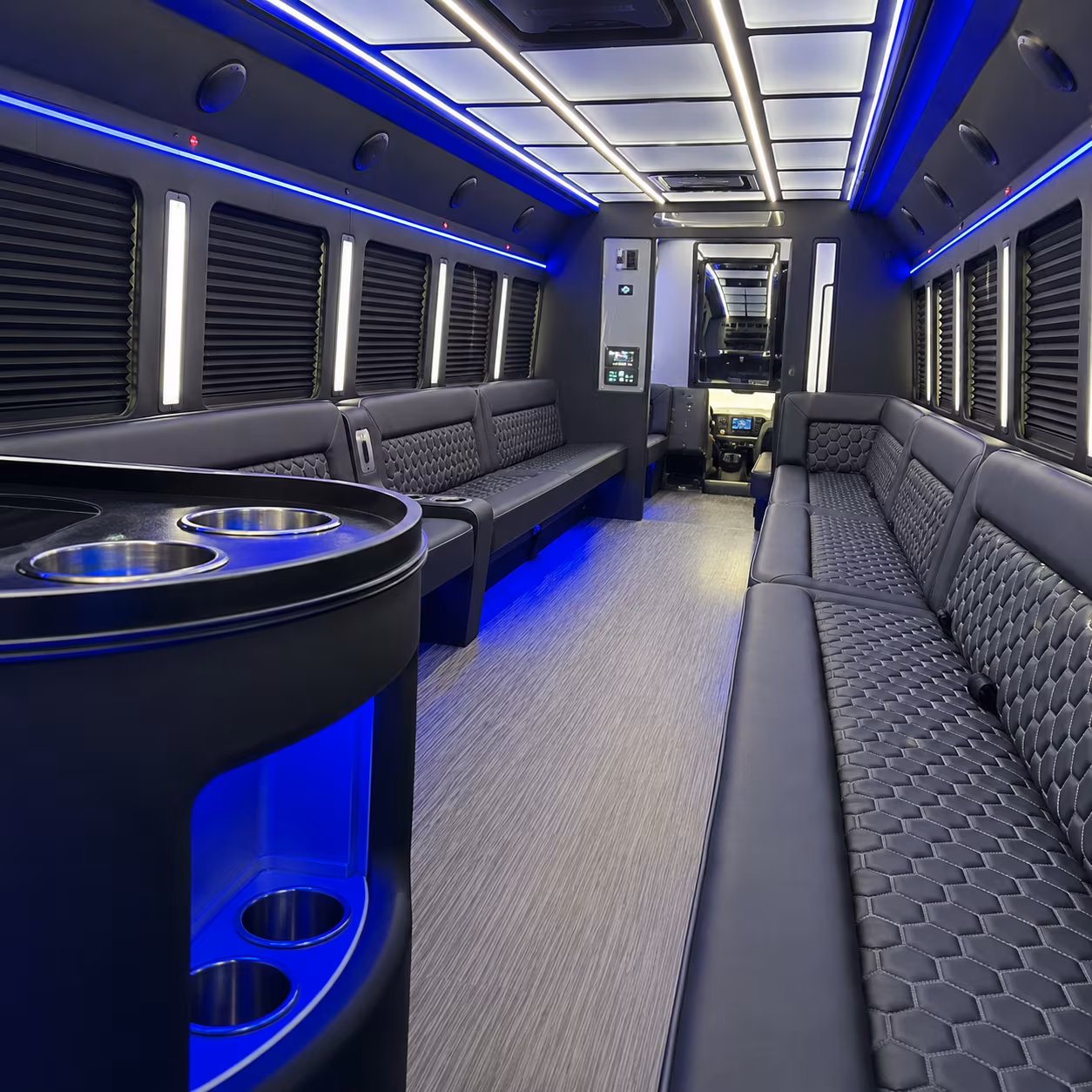 novi party bus interior