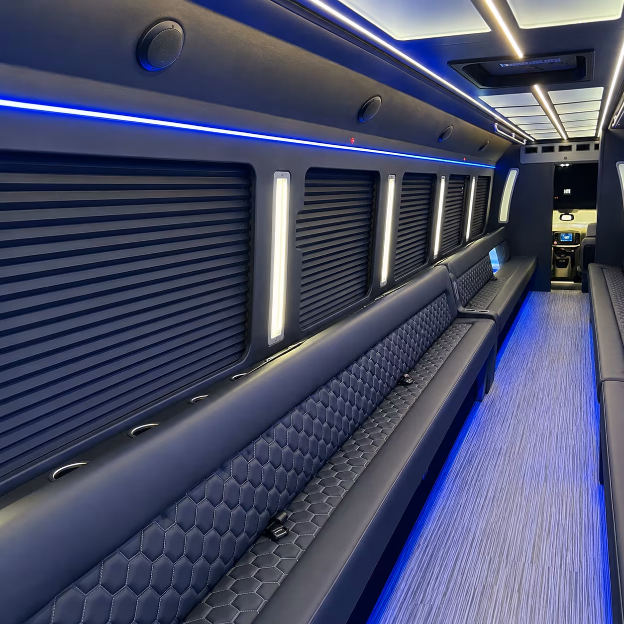 novi party bus rental interior