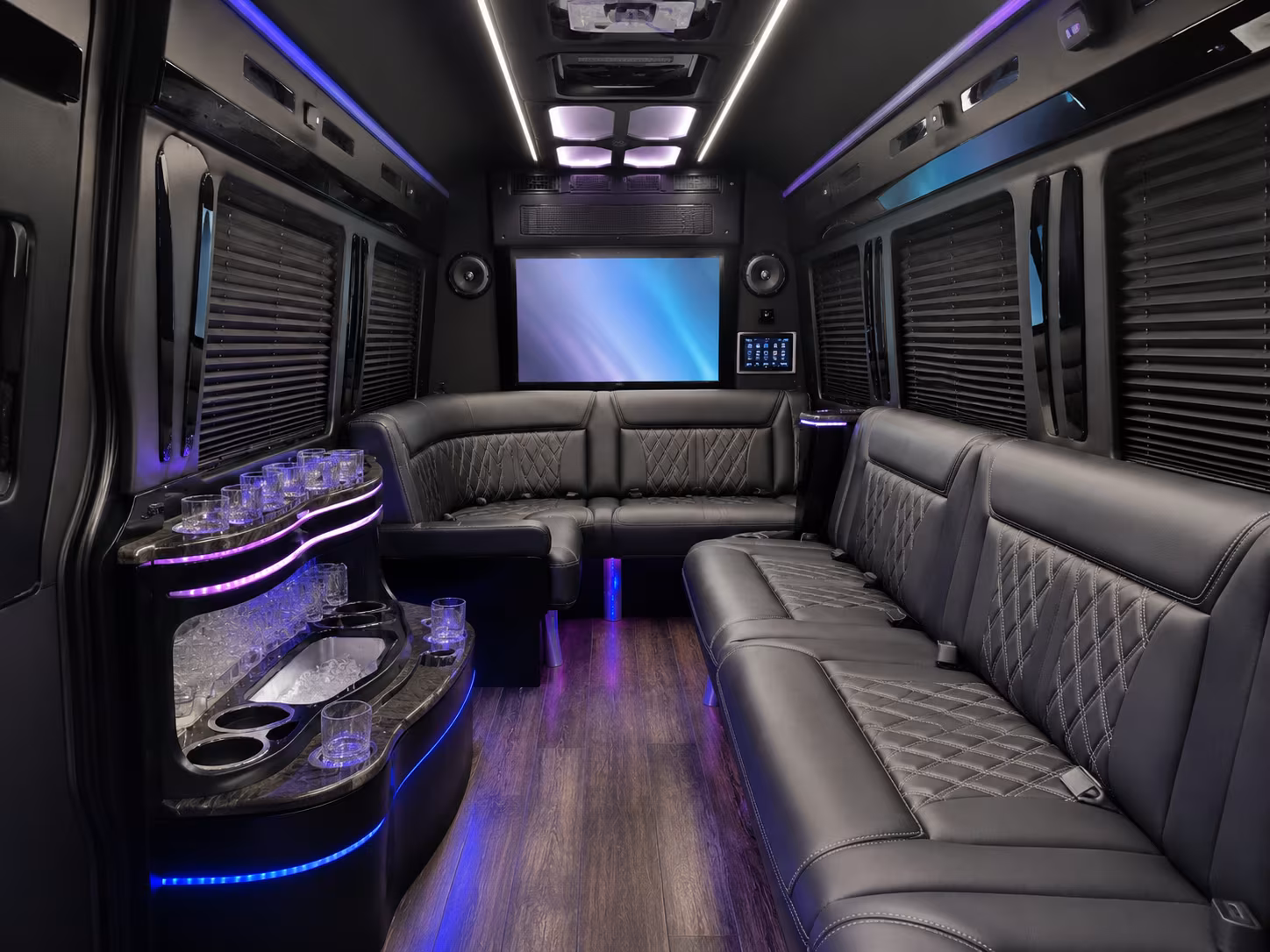 novi sprinter limousine interior