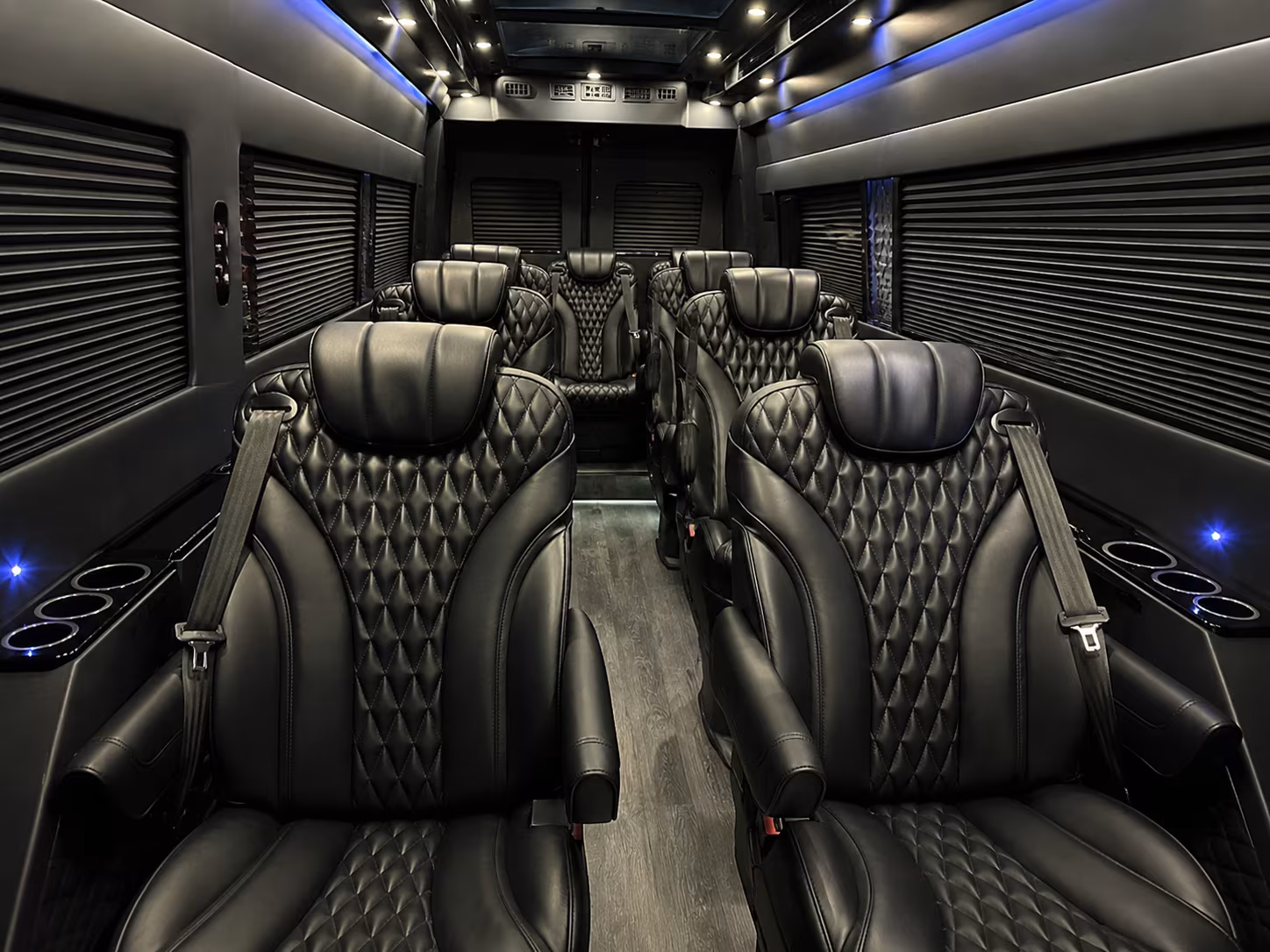 novi sprinter van with driver inside