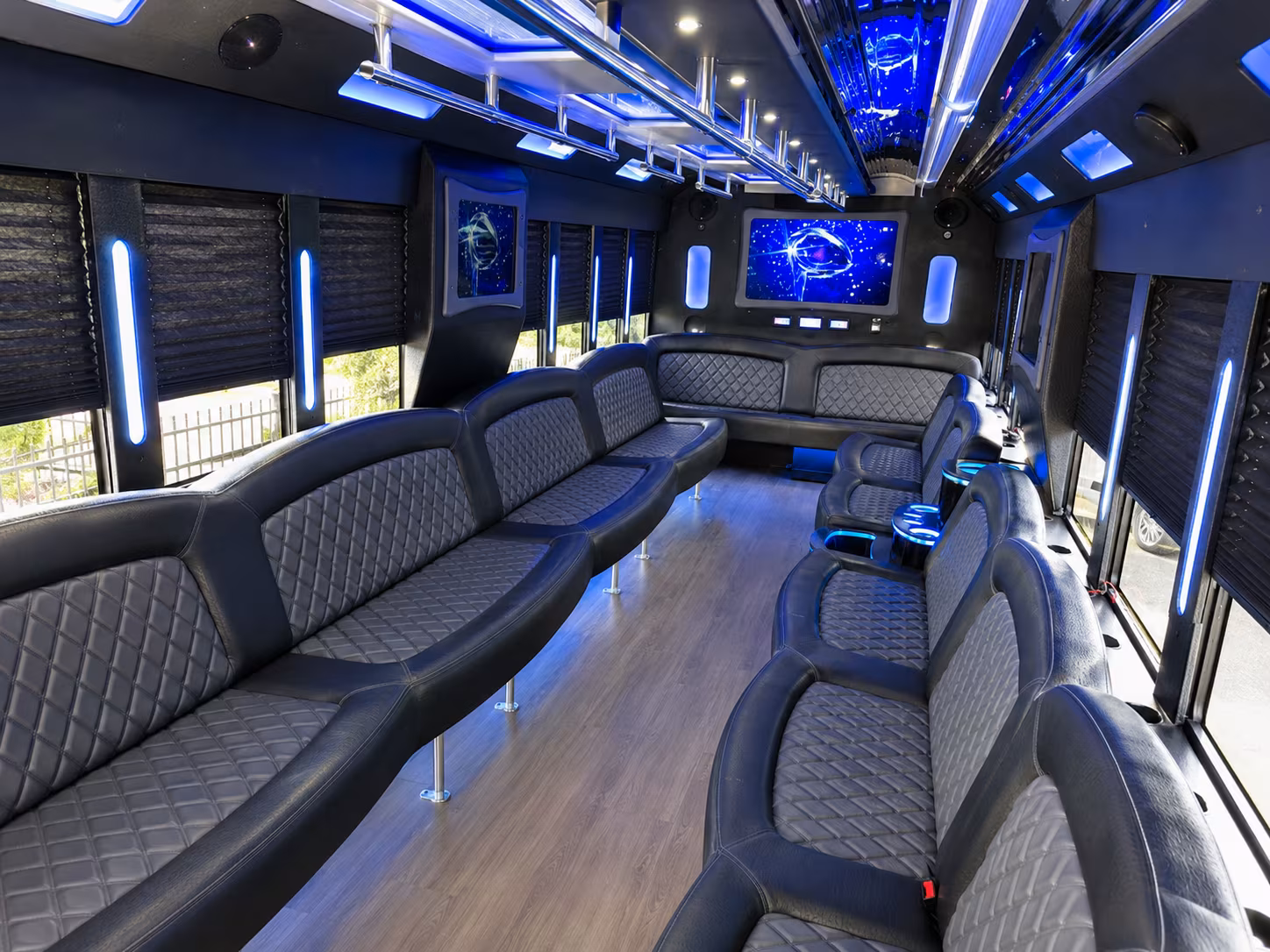 party buses for novi wedding parties and bridal squads